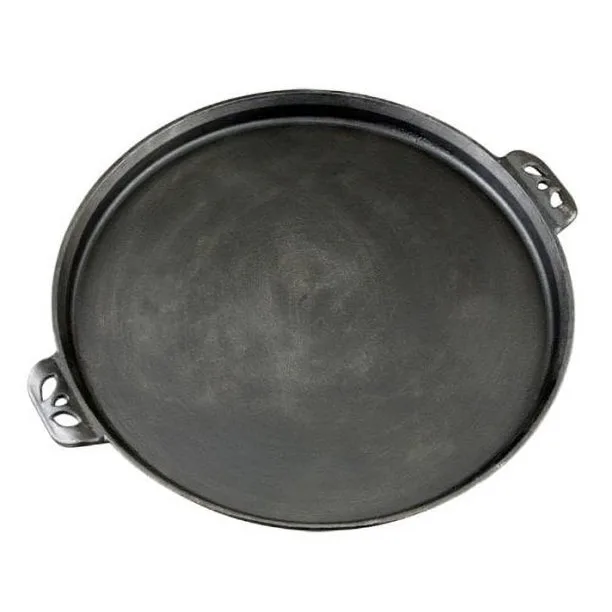 Camp Chef True Seasoned 14-Inch Cast Iron Pizza Pan image 3
