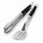Weber Original 2-Piece Stainless Steel Tool Set image 2