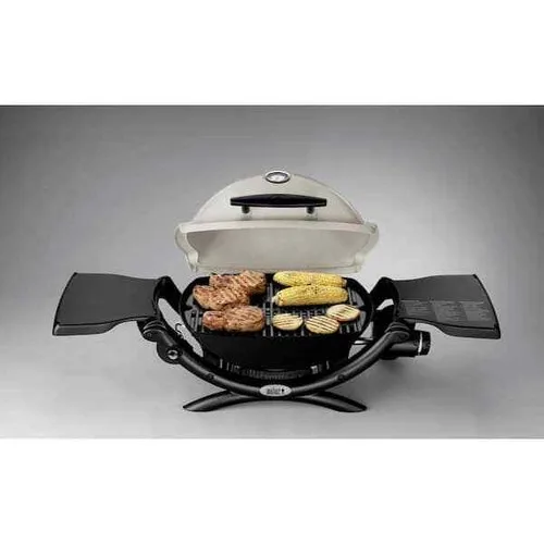 Weber Q1200 Liquid Propane Portable Gas Grill, Black image 2
