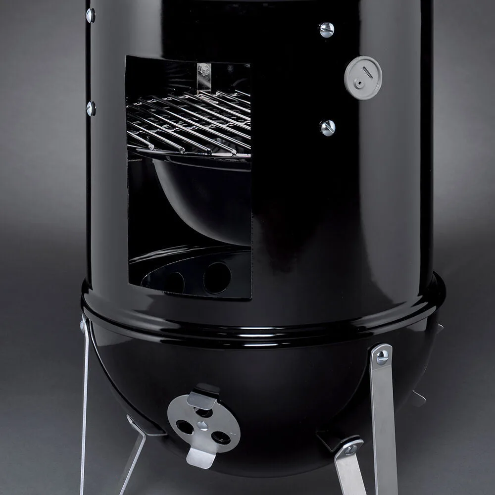 Weber Smokey Mountain Cooker 18-Inch Charcoal Smoker image 2